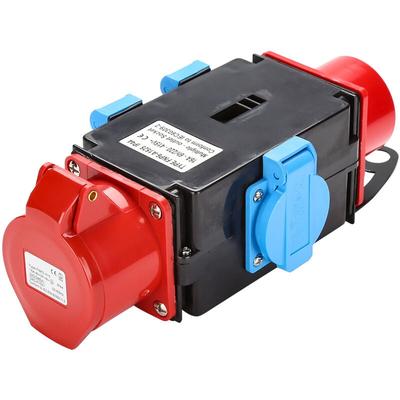 VINGO Stromverteiler Baustromverteiler Verteiler CEE Kraftstrom Steckdose IP44 für Baustelle 1 x Image