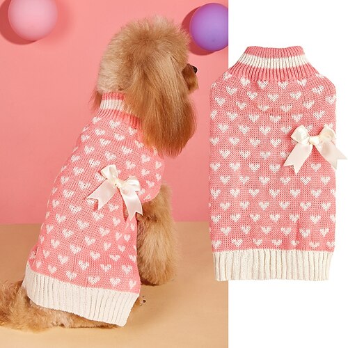 Hund Katze Pullover Jumper Mode Cool Winter Atmungsaktiv Weich Waschbar Bequem Halloween Outdoor Alltagstauglich Hundebekleidung for Bichon Frise Zwergspitz Baby Haustier Papillon Klein Image