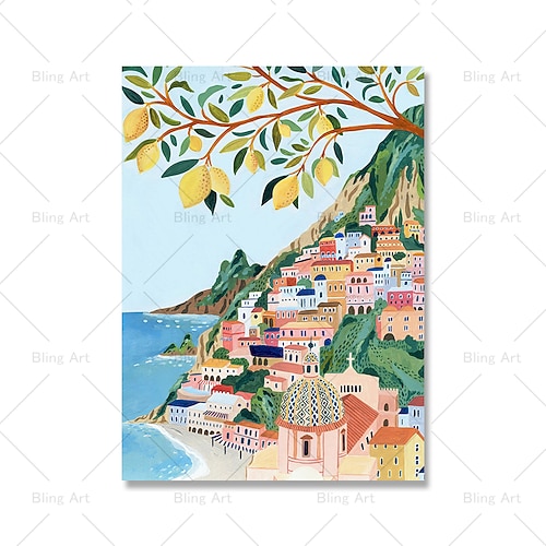 Druck Gerollte Leinwand - Landschaft Modern Kunstdrucke Image