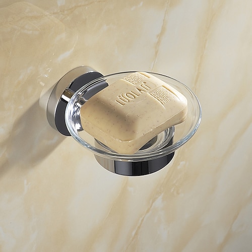 Badezimmer-Zubehör-Set, Handtuchhalter, Toilettenpapierhalter, neues Design, bezaubernd, kreativ, zeitgenössisch, traditionell, Edelstahl, kohlenstoffarmer Stahl, Metall, 1 Stück – Badezimmer, Image