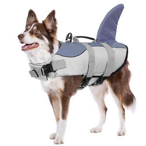 Hund Weste Rettungsweste Hundeschwimmweste Mode Reflektierend Sport und Freizeit Sicherheit Strand Pool Hundebekleidung for Husky Golden Retriever Bichon Frise Zwergspitz Klein Image