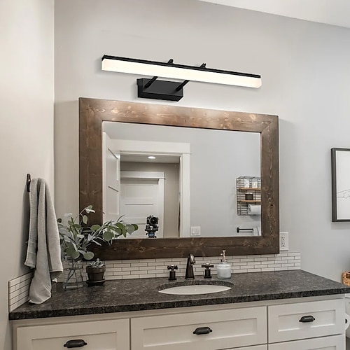 spiegel led bad beleuchtung wohnzimmer bad eisen wandleuchte ip66 generisch 16 w Image