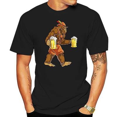 Oktoberfest Bier Handwerk Cosplay Kostüm T-Shirt-Ärmel Anime Klassisch Streetstyle Für Paar Herren Damen Erwachsene Oktoberfestbier Heißprägen Image