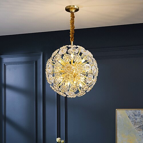 LED Pendelleuchte 40 cm Laterne Design Kronleuchter Metall galvanisiert modern 220-240V Image