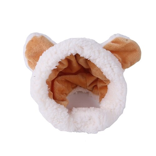 Hunde Katzen Hunde-Halstuch Hunde-Hut Party Lustig Winter Atmungsaktiv Weich Waschbar Komfortabel Party Halloween Casual Festival Hundebekleidung for Bichon Frise Spitz kleines Haustier Image
