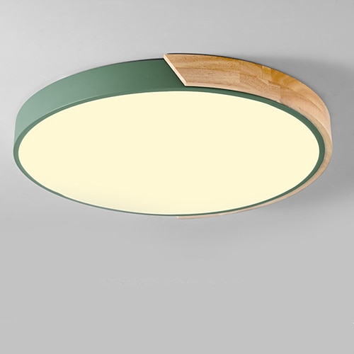 40 cm geometrische Formen Einbauleuchten Metall lackierte Oberflächen LED nordischen Stil 220-240V Image