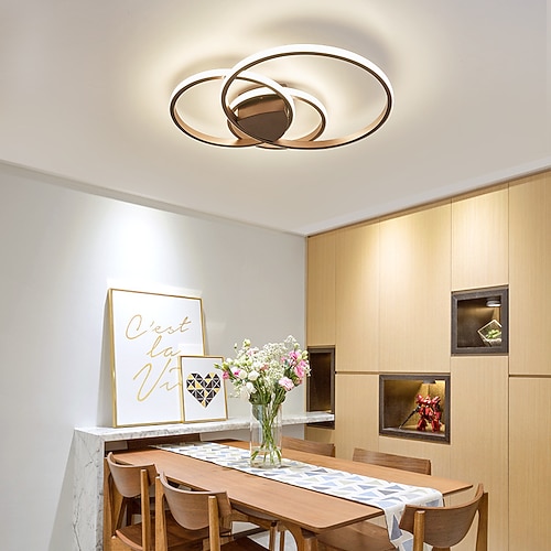 55 cm dimmbare Deckenleuchte LED-Metall im modernen Stil modisch lackierte Oberflächen 220-240 V Image