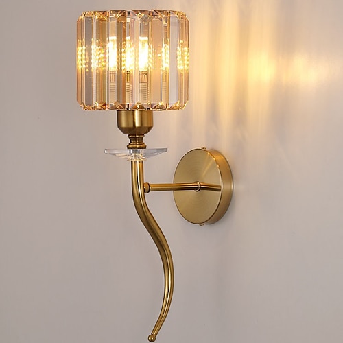 led wandleuchten moderne luxus kristall wandleuchte retro vintage nachttisch wohnzimmer kunst dekoration hause beleuchtung wandleuchte led wandleuchte Image