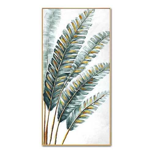 Mintura handgemachte Blumen Ölgemälde auf Leinwand Wandkunst Dekoration moderne abstrakte Bilder für Wohnkultur gerolltes rahmenloses ungedehntes Gemälde Image