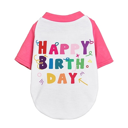 Hund Katze Hemd / T-Shirt Niedlich Lässig Winter Atmungsaktiv Weich Waschbar Bequem Outdoor Alltagstauglich Hundebekleidung for Bichon Frise Zwergspitz Baby Haustier Papillon Klein Image