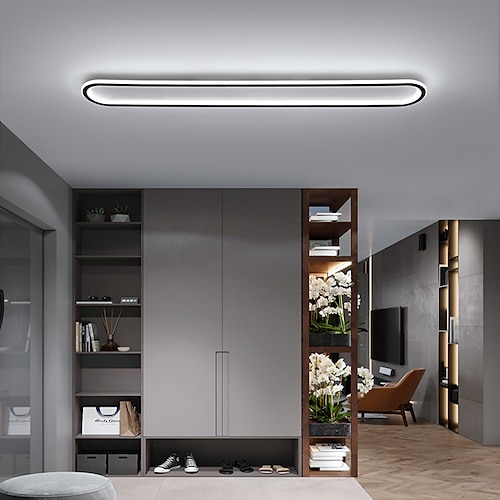 deckenleuchte dimmbar deckenleuchten aluminium modern style schwarz led modern 110-265v Image