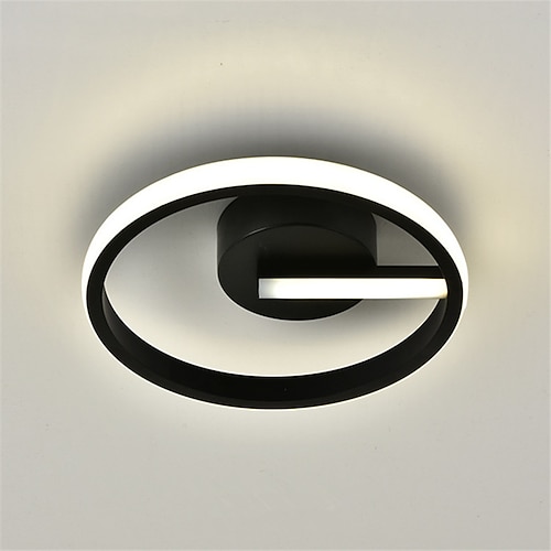 Kreis / Dreieck LED Deckenleuchte Nordic Korridor Lampe Korridor Lampe moderne einfache Wohnzimmer Balkon LED Korridor Eingangslicht Image