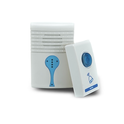 Drahtlose Türklingel, 1 Taste, 1 Empfänger, Fernbedienung, Haussicherheits-Türklingel Image