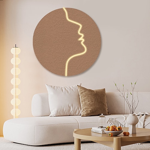 LED-Wandleuchten, 1 Licht, 40/50/60 cm, LED-Wandleuchten, Wandleuchten, modernes Licht, Luxus-Stil, Schlafzimmer, Esszimmer, Kunstharz-Wandleuchte, 110–120 V, 220–240 V Image