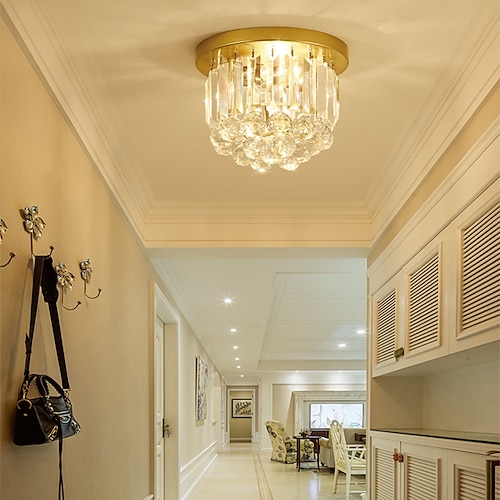 25 cm kronleuchter led einzigartiges design deckenleuchten led metall moderner stil mini lackierte oberflächen zeitgenössisch modern 220-240v Image