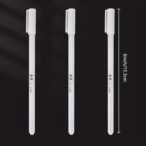 3 leuchtend weiße Textmarker – heben Sie Ihre Schrift hervor! Image