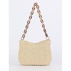 Per donna Borsetta Borsa a tracolla Borsa Hobo Borsa di paglia Paglia Per eventi Spiaggia Viaggi Acrilico Catenina Massima capacità Tinta unica Rosa Rosso Viola