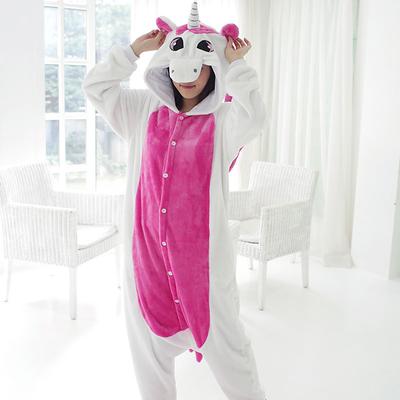 Adults' Animal Group Costume Onesie Costume Carnival Costume Unicorn Onesie Pajamas Kigurumi Pajamas For Men and Women Carnival Cartoon