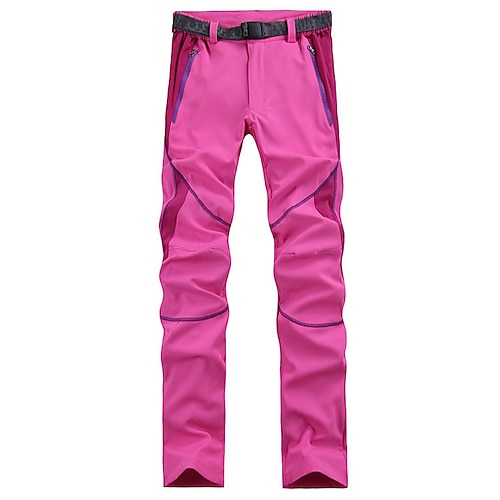 Per donna Pantaloni da escursionismo Patchwork Estate Esterno Delicato sulla Pelle Asciugatura Rapida Leggero Traspirante Pantaloni Tasca con cerniera Nero Rosa Campeggio / Escursionismo Pesca