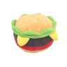 New Burger Pet Plush Toy Soundmaking Toy French Fries Burger Shake Cup with BB Soundmaking Paper