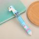 1pc Cute 10 Colors Transparent Shape Retractable Ball Pen Cute Animal Shuttle Pen Gift For Kids, Back to School Supplies