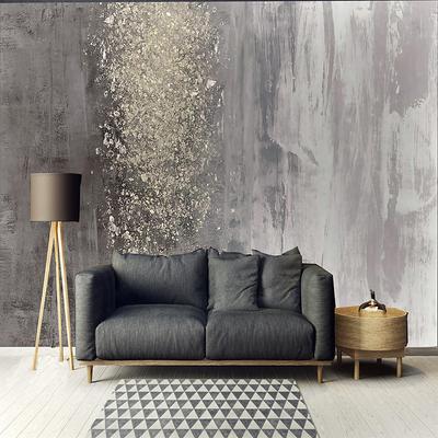 Abstract Wallpaper Mural Grey Wall Murals Covering Sticker Peel and Stick Removable PVC/Vinyl Material Self Adhesive/Adhesive Required Wall Decor for Living Room, Kitchen, Bathroom