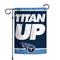 WinCraft Tennessee Titans 12'' x 18'' Double-Sided Slogan Garden Flag