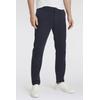 Chinohose BOSS ORANGE "tapered", Herren, Gr. 30, Länge 32, blau (404_schwarz_blau), Web, Obermaterial: 97% Baumwolle, 3% Elasthan, unifarben, casual, gerade, unten schmal lang, Hosen, mit BOSS Logo hinten