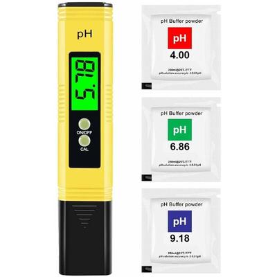 Ulisem - Digitales PH-Messgerät, pH-Tester, professioneller PH-Stift, hohe Genauigkeit 0,01 ph,