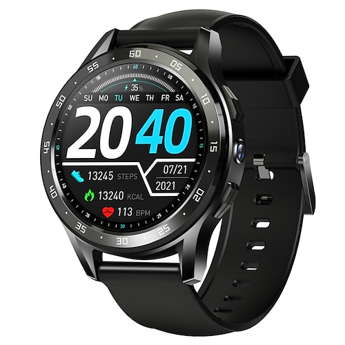 4G SIM-Karten-Anruf Smart Watch Unterstützt App-Installation Dual-Kamera WiFi GPS Smartwatch Männer Frauen mit Android 8.1 Armbanduhr Armband Valentinstagsgeschenk Image