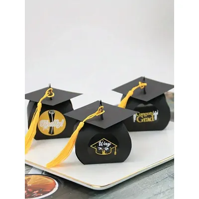 24 pieces European style graduation party Celebration Gift Candy Box package candy box chocolate