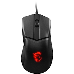 Msi Clutch Gm31 Leichte Maus Rechtshänder Usb Typ A Optisch 12000 Dpi Image