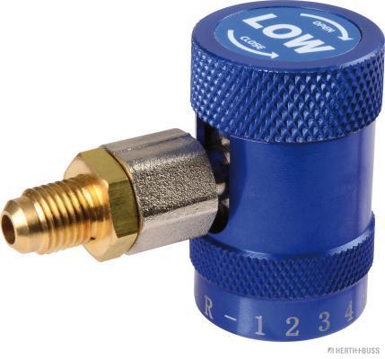 HERTH+BUSS ELPARTS Adapter, Klimaservicegerät Blau 95980027005 Image