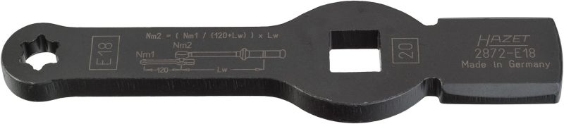 HAZET Schlagringschlüssel 2872-E18 Image
