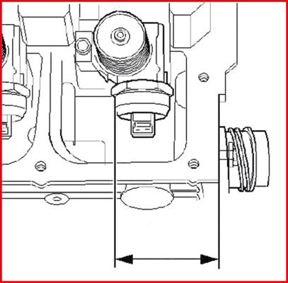 KS TOOLS Einstelllehre, Pumpe-Düse-Einheit 400.9097 Image