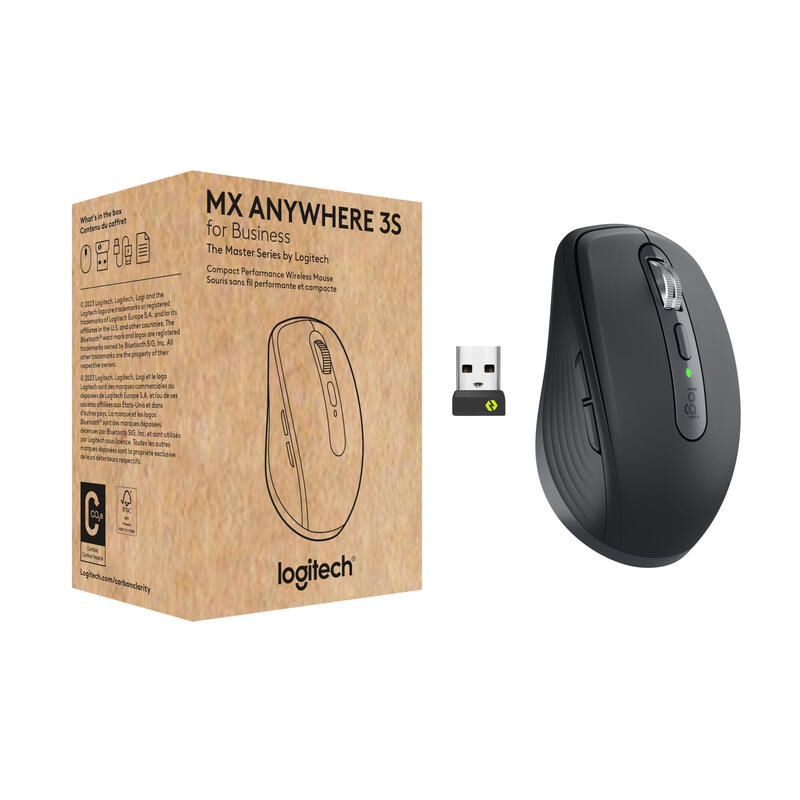 Logitech Mx Anywhere 3S für Unternehmen Graphit 910-006958 Image