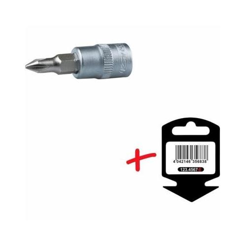 KS TOOLS Steckschlüsseleinsatz 12mm 911.1417-E