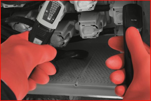 KS TOOLS Elektriker-Schutzhandschuhe 117.0010 Rot Image