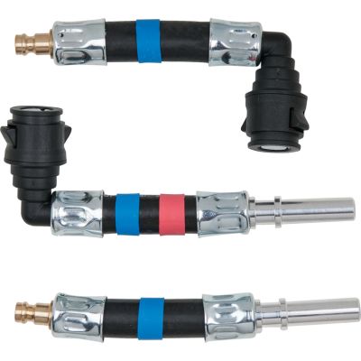 KS TOOLS Adapter-Satz, Prüfgerät-Kraftstoffsystemdruck Blau 150.1868 Image