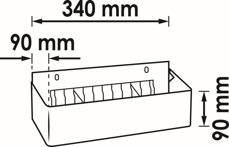VIGOR Dosenhalter, Werkzeugwagen Dosenhalter V2393-S Image