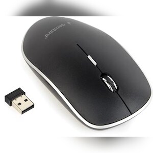Gembird Musw-4B-01 Kabellose Maus 1600 Dpi Schwarz Image
