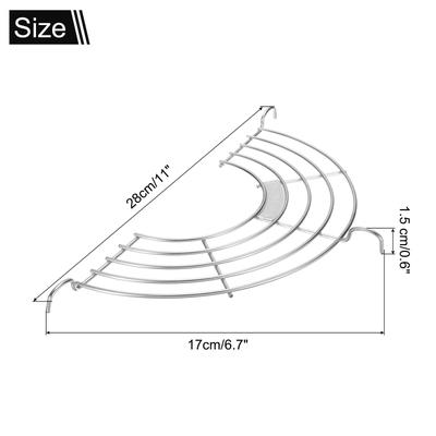 Oil Drain Rack Semi-circular Draining Rack for Fried Food