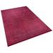 Red 60 x 32 x 1 in Area Rug - Bungalow Rose Rumjana Cotton Indoor/Outdoor Area Rug Metal | 60 H x 32 W x 1 D in | Wayfair