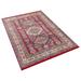 Red 91 x 63 x 1 in Area Rug - Bungalow Rose Sarena Area Rug Cotton | 91 H x 63 W x 1 D in | Wayfair 6E4E452F1B59460B9B5B96A0EEC1B0DF