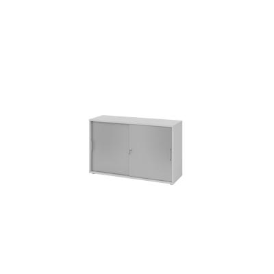Hammerbacher-Schiebetürenschrank 2 OH BS Grau/Silber-V1752S/5/S/BS Image