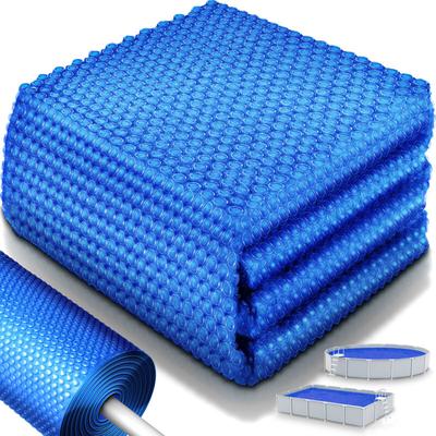 Tillvex - Premium Pool Solarabdeckplane 400 µm Rund 427 cm Solarfolie Wärmeplane zuschneidbar Image