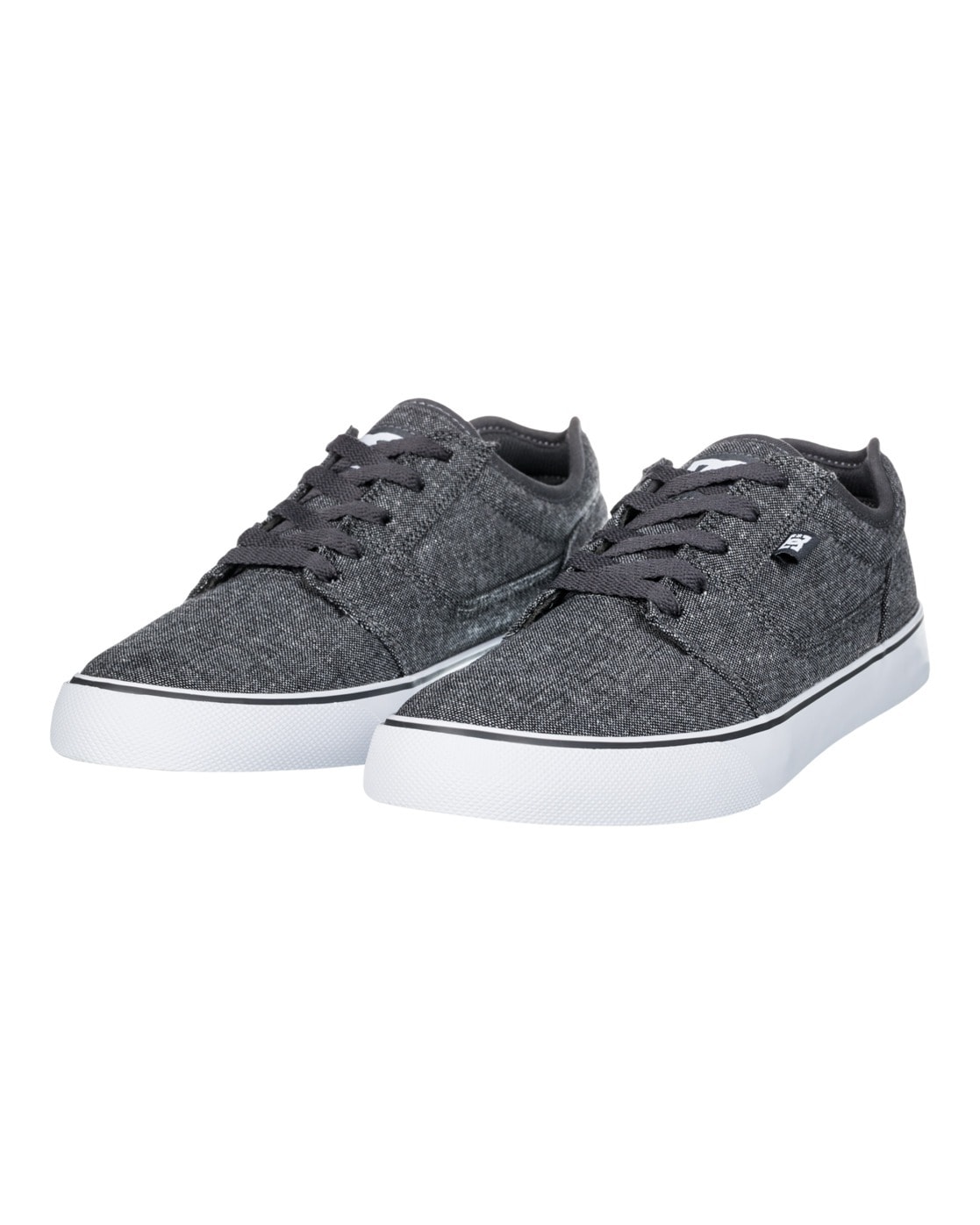 Sneaker DC SHOES "Tonik Tx Se", Herren, Gr. 6,5(38,5), grau (grau rinse), Obermaterial:Obermaterial: Textil (Baumwolle) / Futter: Textil / Außensohle: Gummi;, Schuhe Sneaker