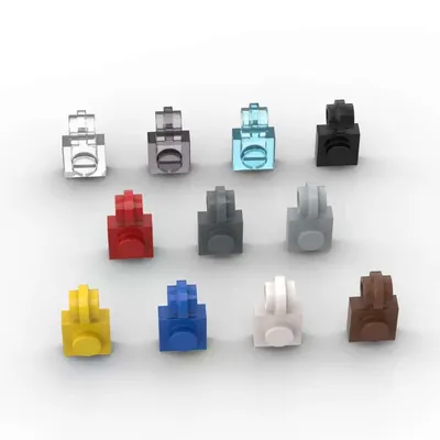 MOC 10PCS 4081 Modified 1x1 Building Blocks With Light Attachment Bricks Particle Puzzle Idea Toys Children Birthday Kid Gifts