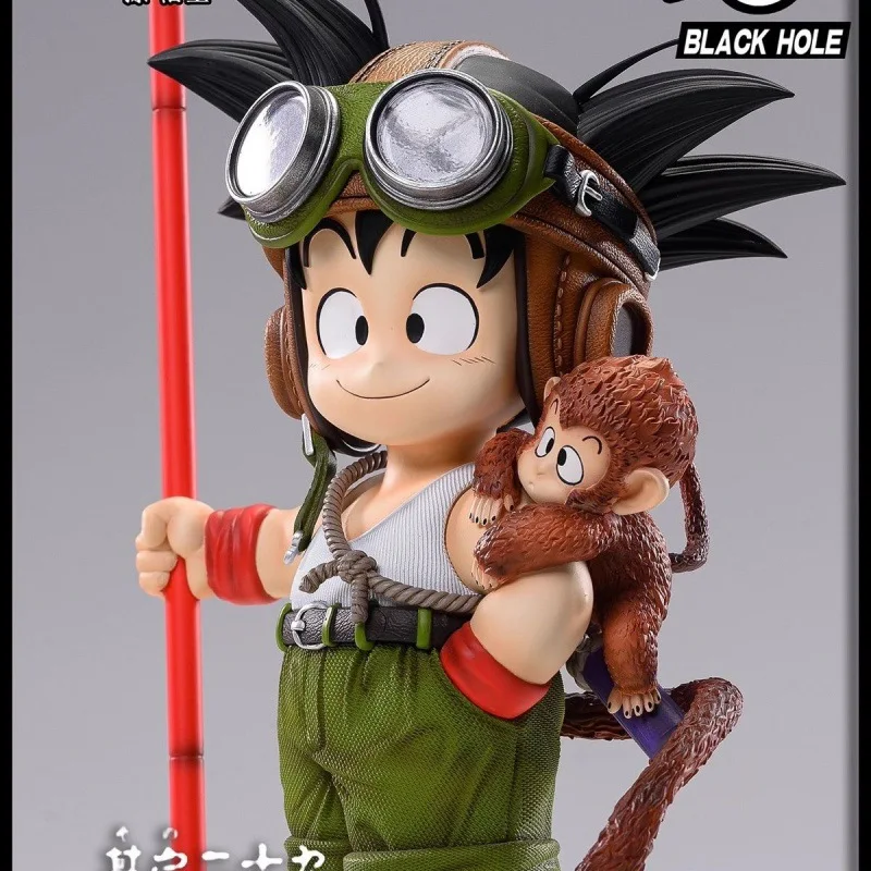 New 16cm Anime Dragon Ball Son Goku Figure With Monkey Kid Goku Action Figure Pvc Statue Collection Model Toys Gifts