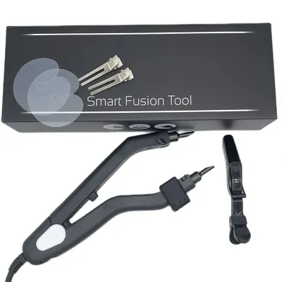 New arrival L601 Quality Black Heat Hair Connector Temperature Controllable Heat Iron Hair Extension